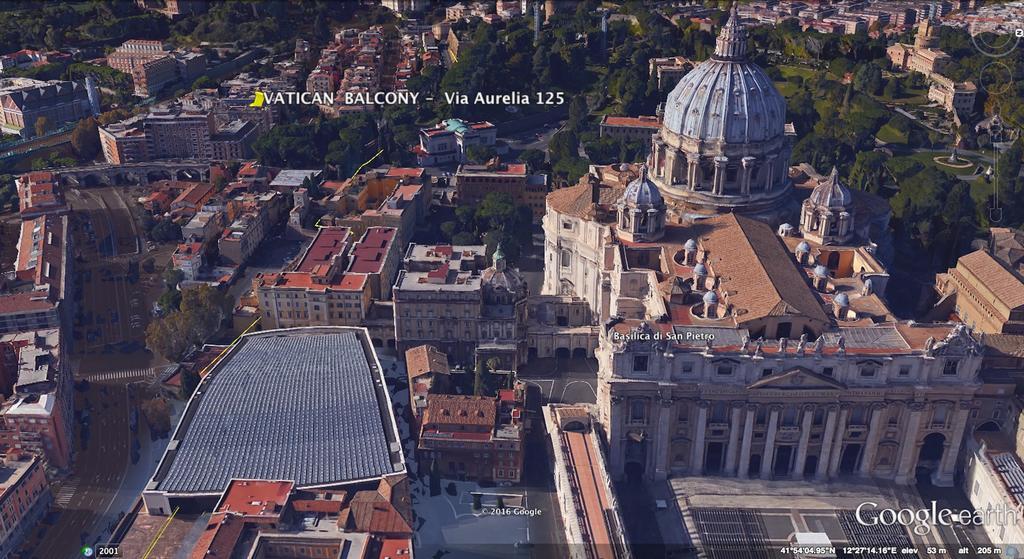 Vatican Balcony Rome Exterior photo