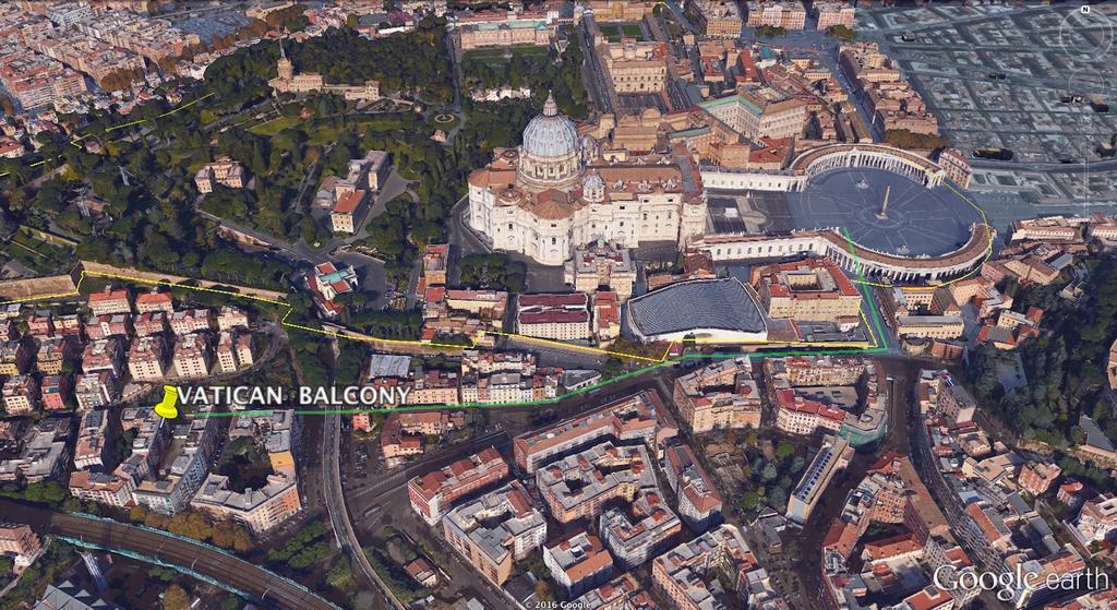 Vatican Balcony Rome Exterior photo